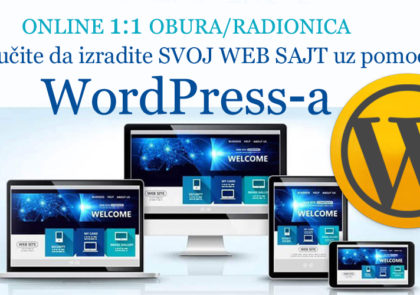 Wordpress online obuka